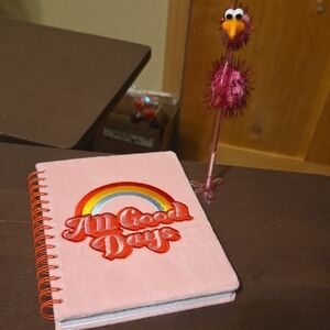 Fuzzy Tablet And Funny Pen